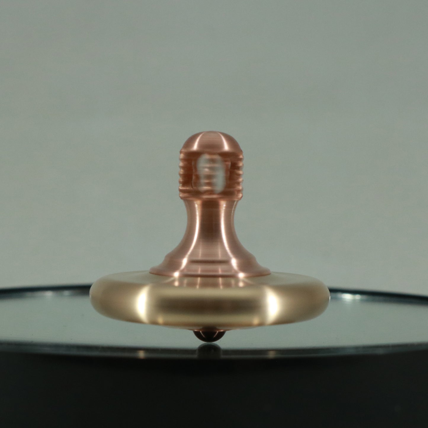 M3 - Brushed Phosphor Bronze and Copper Spinning Top Super Grip